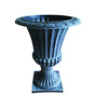 Infinity 21-1/4 in. H Polyresin Grecian Urn Planter Gray (Pack of 4)