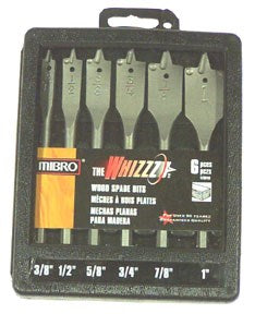 Mibro 476940 6 Piece The Whizzz® Spade Wood Bit Set
