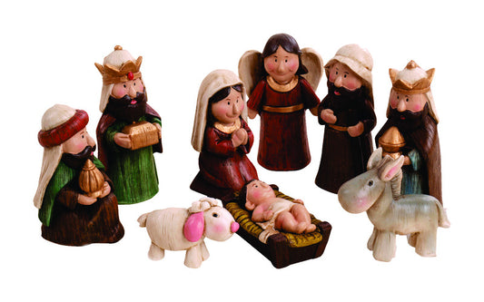 Sinomart Children's Nativity Set Indoor Christmas Decor
