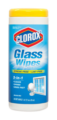 Clorox Glass Wipes 32 Ct