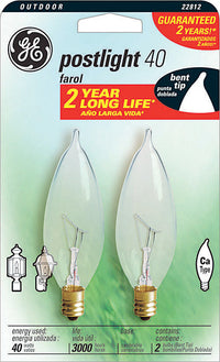 Bulb 40W Post Cand Ll Bt