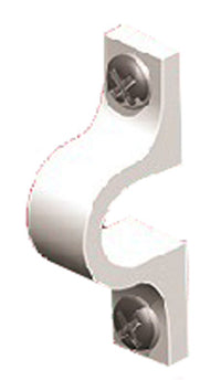 12-Count Concrete Stud U-Shaped Shelf Clips