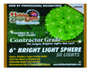 Holiday Bright Lights  Contractor  Incandescent  Sphere Light  Green  12 ft. 50 lights