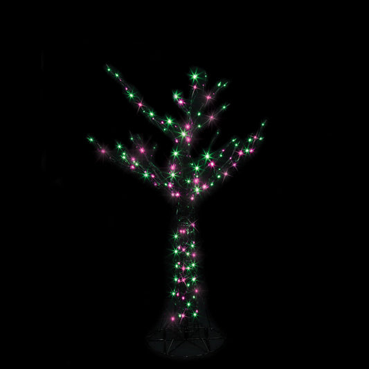 Santa's Best  Branch Tree LED  Lighted Halloween Decoration  60 in. H x 42 in. W 1 pk
