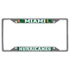 University of Miami Metal License Plate Frame