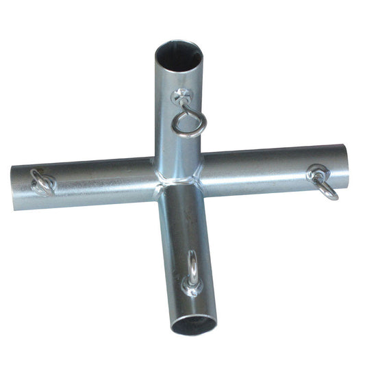 AHC Low Lead Galvanized Push to Connect Carbon Steel Connector 1 Round x 1 x 1 F4 Dia. in.