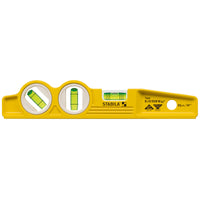 Stabila 10 in. Aluminum Magnetic Type 81SMW45 Torpedo Level 3 vial