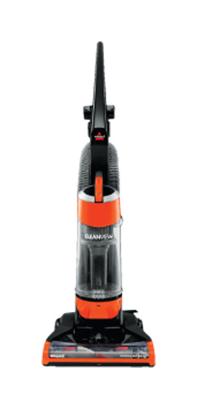 Bissell  CleanView  Bagless  Corded  Upright Vacuum  10 amps Orange  Multi-level