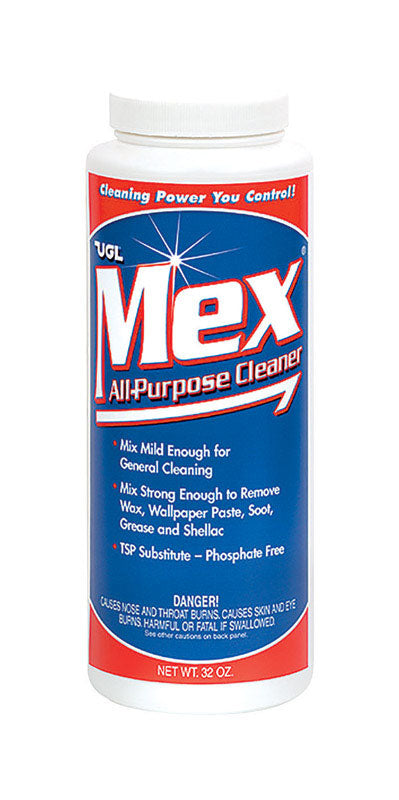 UGL Mex No Scent All Purpose Cleaner Powder 32 oz. (Pack of 6)