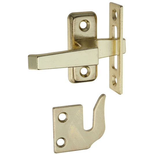 National Hardware Brass-Plated Yellow Die-Cast Zinc Casement Lock 1 pk (Pack of 5)