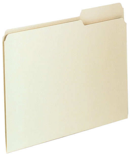 Pendaflex 40518 1/3 Cut Tap Letter Size Manila File Folders (Case of 20)