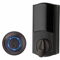 925 26 SMT Kevo Contemporary Deadbolt - Polished Chrome