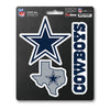 NFL - Dallas Cowboys 3 Piece Decal Sticker Set