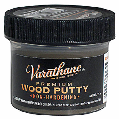 Varathane Dark Walnut Non Hardening Wood Putty 3.75 oz.