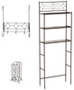 Zenith Products 25.5 in. H X 10.5 in. W X 6 in. L Bronze Brown Bath Storage Set