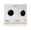 Google Nest Plug-in Indoor White Wi-Fi Security Camera (Pack of 2)