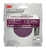 3M  5 in. Ceramic Blend  Hook and Loop  Sanding Disc  80 Grit Medium  3 pk