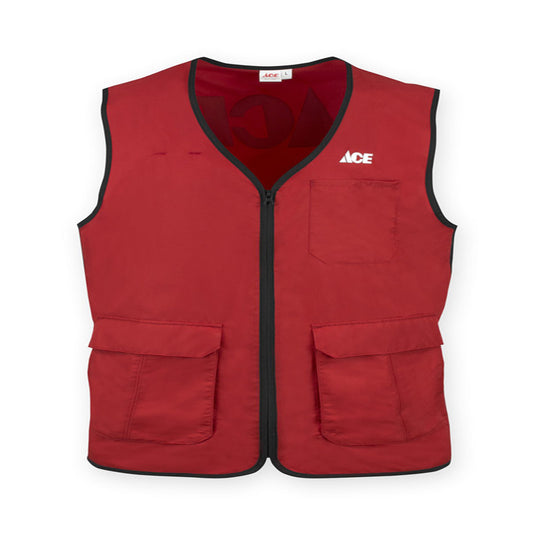 Artcraft No Snag 2XL  Men's Sleeveless V-Neck Red Vest