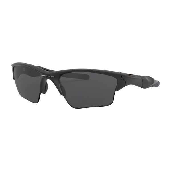 Gafas de sol Oakley SI Half Jacket unisex con montura negra mate y lentes grises
