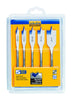 Irwin  Speedbor  Carbon Steel  Spade Bit Set  5 pc.