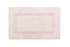 LINIM 2-Piece Bath Rug Set 100% Egyptian Cotton Reversible Bath Rugs Peach Blush
