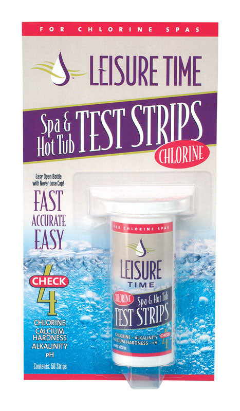 Leisure Time Spa and Hot Tub Strips Test Strips 1.5 oz. (Pack of 12)