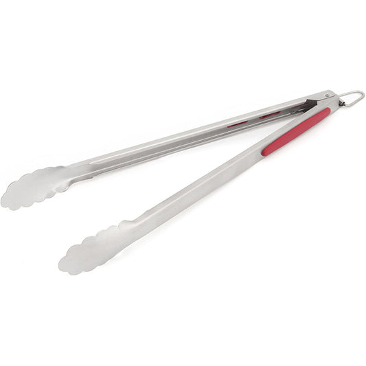 GrillPro Stainless Steel Grill Tongs 15 in. L X 2 in. W