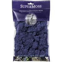SuperMoss Royal Blue Reindeer Moss 80.75 cu in