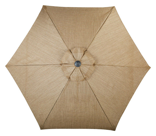 Living Accents  9 ft. Tiltable Brown  Palermo  Patio Umbrella