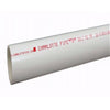 Charlotte Pipe  Schedule 40  PVC  Dual Rated Pipe  2 in. Dia. x 10 ft. L Plain End  280 psi