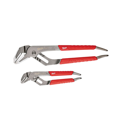 Milwaukee  REAM & PUNCH  6 and 10 in. Forged Alloy Steel  Straight Jaw Tongue and Groove Pliers
