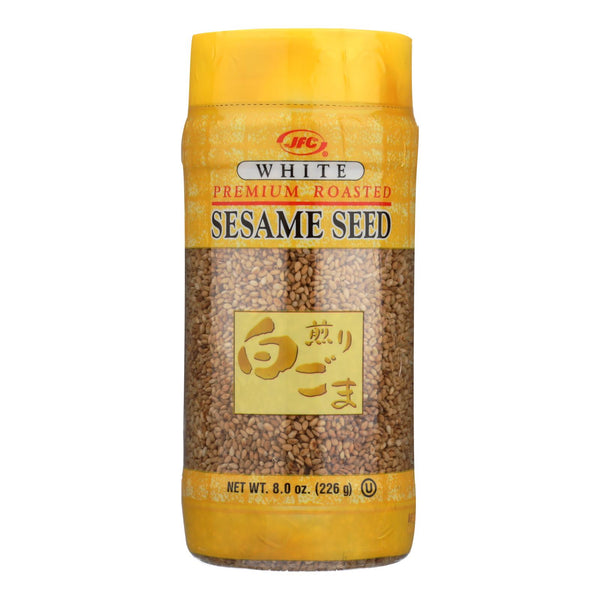 Semillas de sésamo tostadas blancas JFC - Caja de 12 - 8 oz