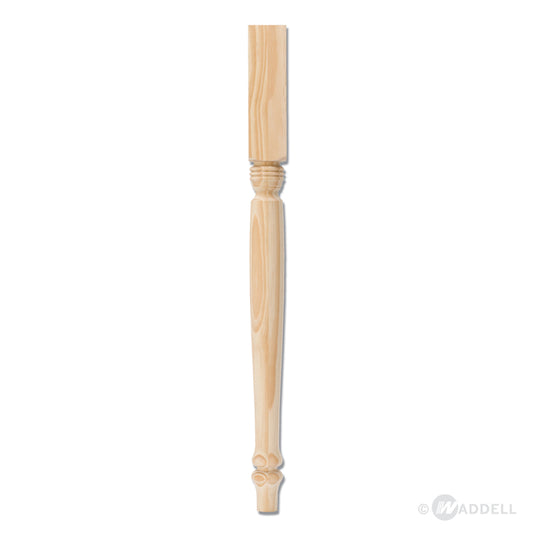 Waddell 29 in. H Dual Wood Table Leg