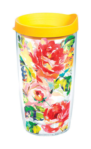 TUMBLER FIESTA ROSE 16OZ