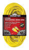 Monster Just Power It Up Outdoor 100 ft. L Yellow Extension Cord 12/3 SJTW