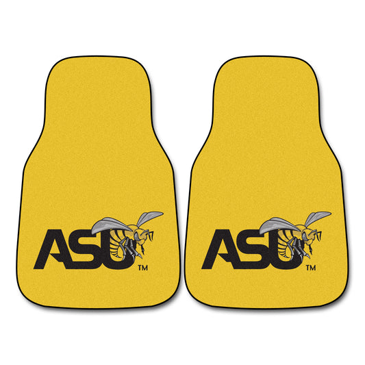Alabama State University Carpet Car Mat Set - 2 Pieces