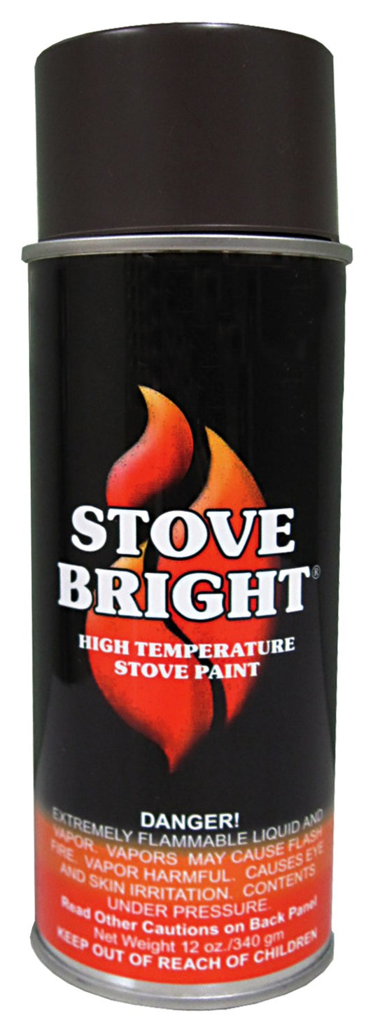 Stove Bright 6230 12 Oz Golden Fire Brown Stove Bright® High Temperature Paint (Pack of 12)