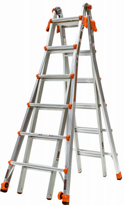 Articulating Ladder, Rated for 300-Lbs., 26-Ft.