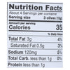 Gaea Organic Olive Snack - Kalamata - Case of 8 - 2.3 oz