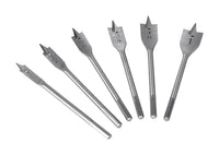 Performance Tool  8.6 in. L Steel  Spade Bit Set  6 pc.