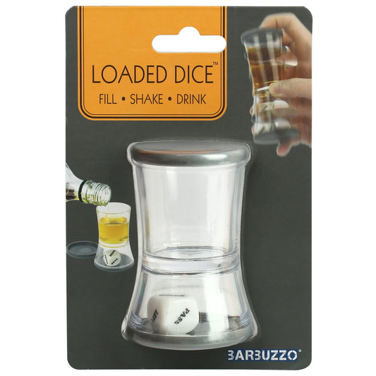 Barbuzzo Loaded Dice Adult Beverage Game Plastic 1 pk