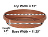 Bloem Llc 51014C 14" Round Terra Cotta Saucer