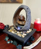 Danner Manufacturing 03802 8-1/2 X 7-3/8 X 11 Black Halo Tabletop Meditation Fountain