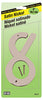 Hy-Ko 4 in. Gray Nickel Number 8 Nail-On 1 pc. (Pack of 10)