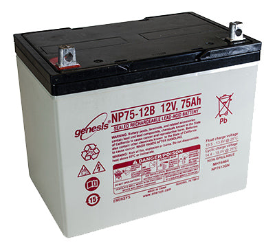 Sump Pump Battery, 40Ah, 4,800-GPH