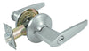 Ultra Security Dull Chrome Entry Lever KW1 1-3/4 in.