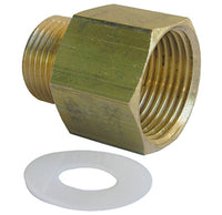 Compression Adapter, 3/8 Fine Female Flare x 3/8-In. Compression