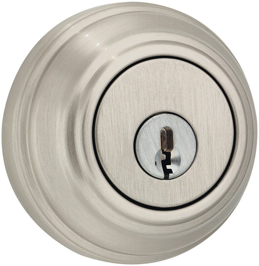 Weiser Satin Nickel Metal Double Cylinder Smart Key Deadbolt