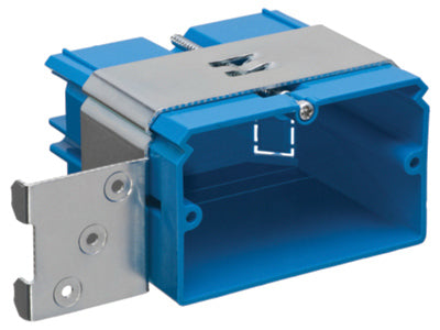 Caja eléctrica Adjust-A-Box, de una sola unidad, horizontal, no metálica