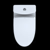 TOTO® WASHLET®+ Aquia® IV One-Piece Elongated Dual Flush 1.28 and 0.8 GPF Toilet with Auto Flush S550e Bidet Seat, Cotton White - MW6463056CEMFGA#01
